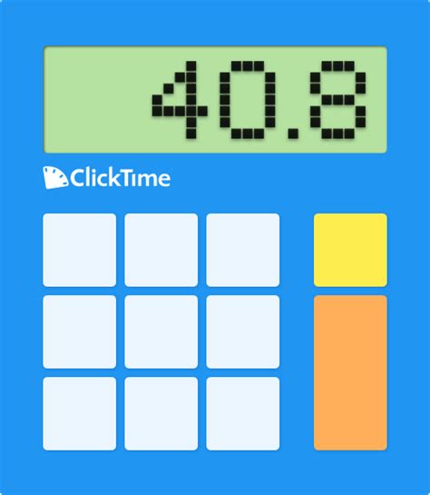 Time & date difference calculator. Timesheet Calculator: Easy and Free | ClickTime
