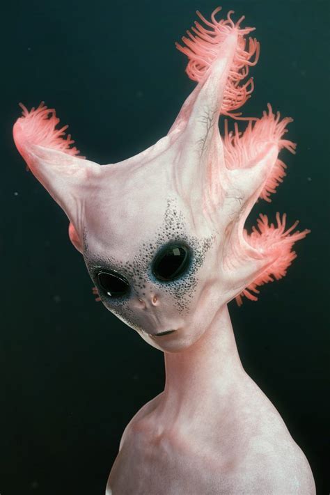 Abyssal Princess By David Af Creepiest Thing Oo Alien Concept Art