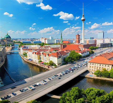 Berlin The Capital Of Germany High Quality Architecture Stock Photos