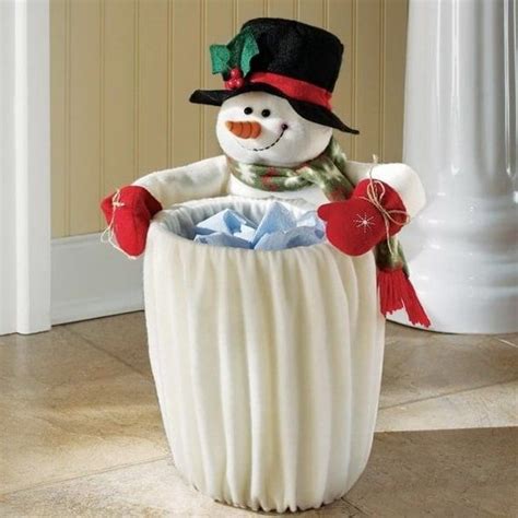 21 awesomely unexpected christmas bathroom decorations to realize manualidades navideñas