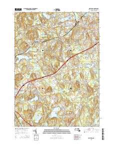 Spalding Hill Topo Map In Middlesex County Massachusetts
