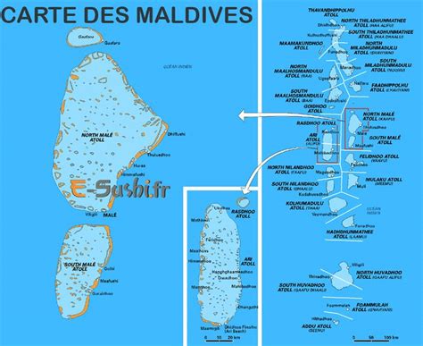 Archipel Des Maldives Carte Maldives Carte Maldives Îles Maldives