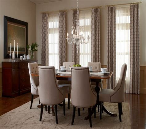 17 Remarkable Dining Room Curtains For Delightful Atmosphere