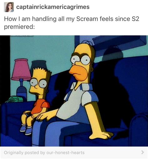 Scream Mtv The Simpsons Simpson Homer Simpson