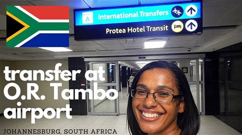 How To Transfer International Flights Johannesburg Airport South