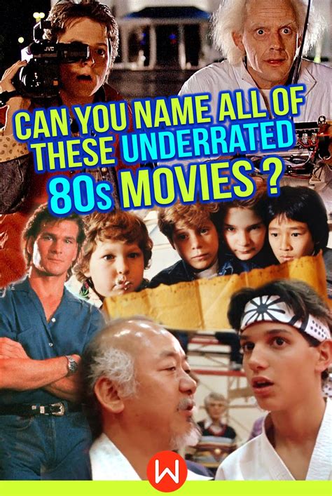 Quiz Can You Name All Of These Underrated 80s Movies