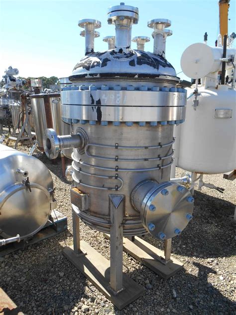 163 Gal Roben Stainless Steel Pressure Vessel 4981 New Used And