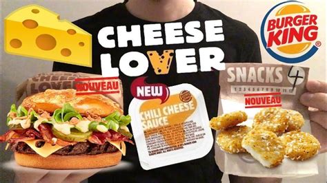 Asmr Burger King Je Goûte Le Cheese Lover And Crousty Cheese