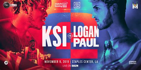 Geçtiğimiz yıl internet aleminin en popüler konularından biri haline gelen ksi vs. KSI vs Logan Paul 2 - FIGHTEVENTS.DE