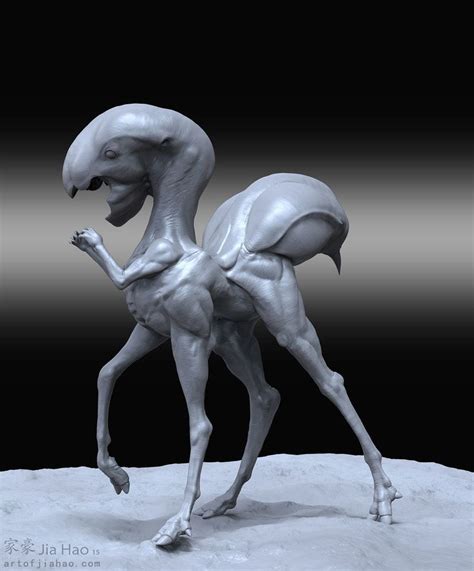 Artstation Megastoma Jia Hao Alien Creatures Art Design Artwork