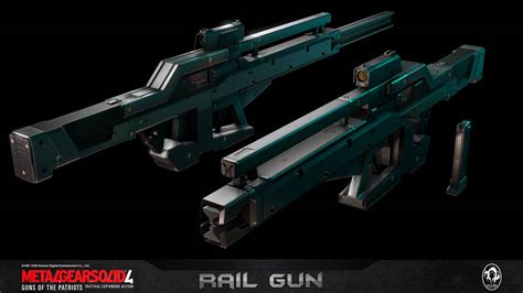 Porting Mgs 4 Rail Gun By Trikzme On Deviantart