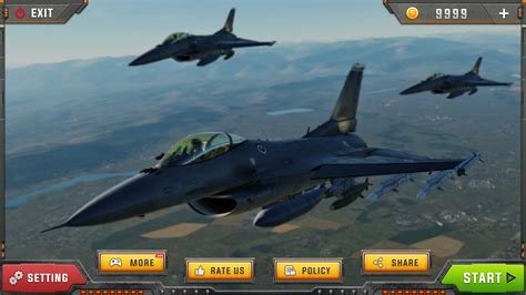 Artstation Air Fighter Jet Game Ui