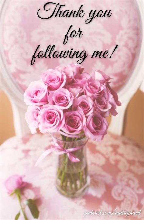 Thank You For Following Me And For Sharing All Of Your Pins Please