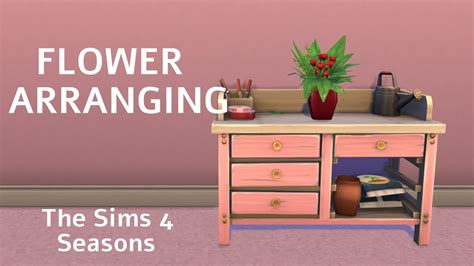 Flower Arranging The Sims 4 Youtube