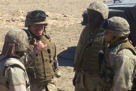 In The Open Desert Us Marine Corps Usmc Staff Sergeant Ssgt