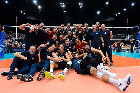The netherlands led the fifth set early on, but the u.s. USA men's volleyball defeats the Netherlands, qualify for 2020 Olympics