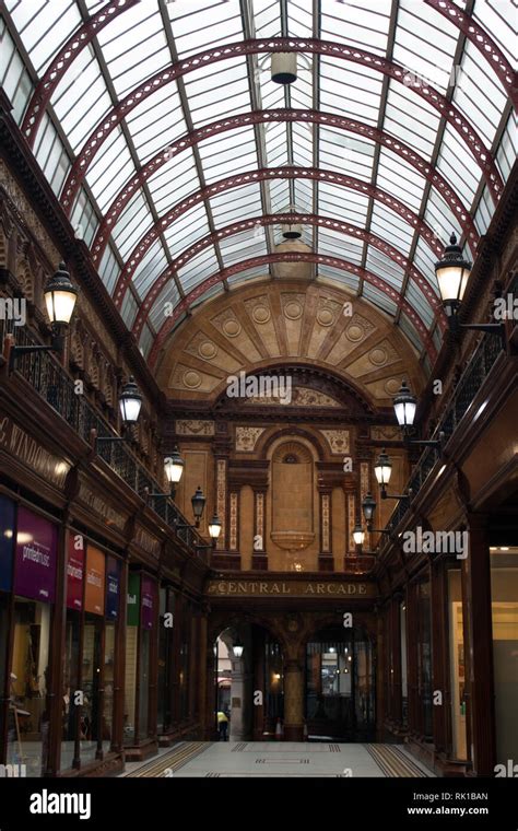 The Central Arcade In Newcastle Upon Tyne England Uk Stock Photo Alamy