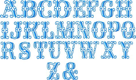 Intervent Monogram Font Comes In 2 Sizes 2 And 3 Inch Machine Embro