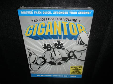 Gigantor The Collection Volume 2 Dvd 2009 4 Disc Set Upc