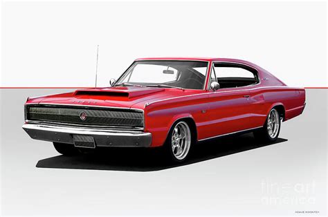 1966 dodge 383 charger photograph by dave koontz