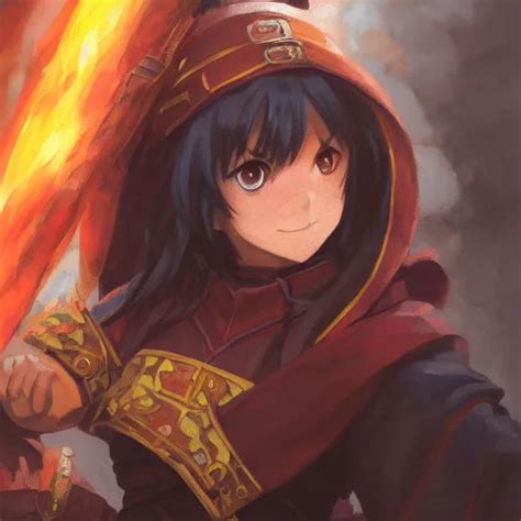 Megumin From Konosuba As A Realistic Fantasy D D Stable Diffusion