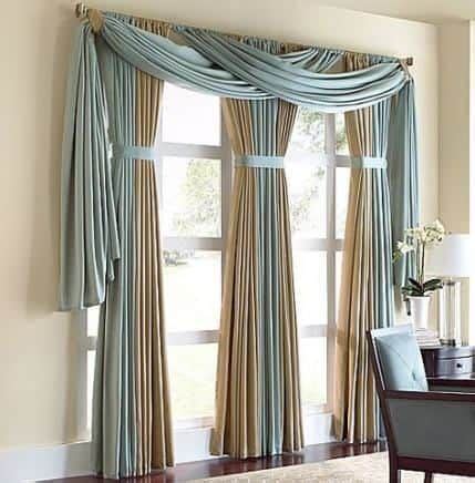 Later, when choosing the idea, you can consider it based on materials, color, and other aspects. 17 Amazing and Unique Curtain Ideas for Large Windows in ...