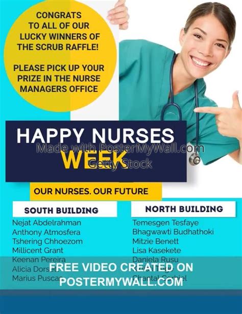 Nurse Hiring Advertisement Flyer Postermywall