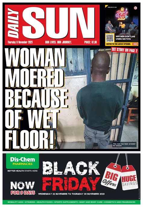 Daily Sun November 09 2023 Newspaper Get Your Digital Subscription