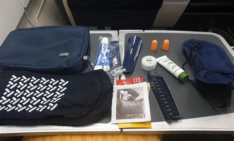 Turkish Airlines Business Class Amenity Kit Review Turkish Airlines