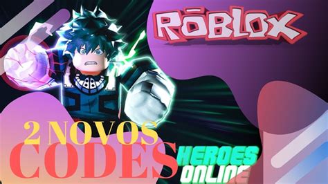 Below is a list of all roblox game codes. NEW Code!! Roblox Heróis Online Codes 2019 - Heroes Online ...