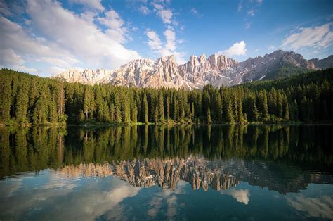 Carezza Lake Karersee Photograph By Scacciamosche Fine Art America