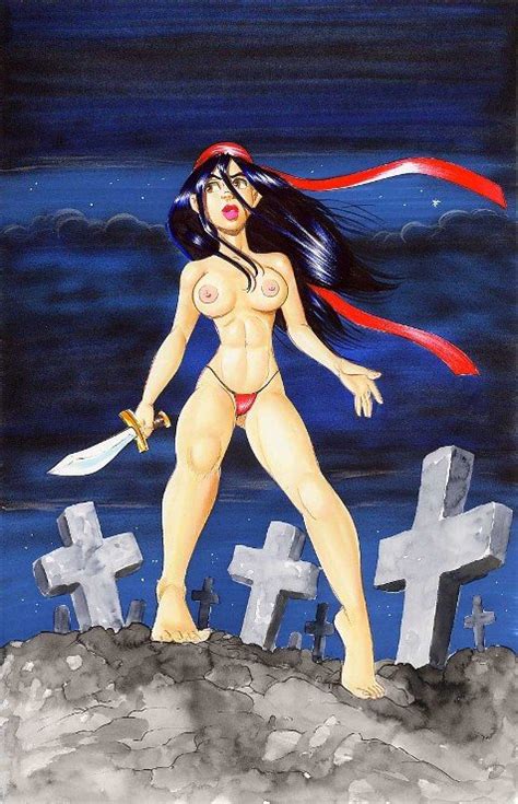 Rule 34 Barry Blair Breasts Daredevil Series Elektra Natchios Female Female Only Graveyard