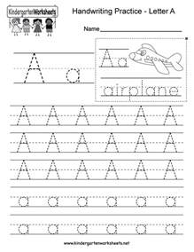 Explore the abcs with 800+ printable alphabet worksheets. Kindergarten Letter A Writing Practice Worksheet. This ...