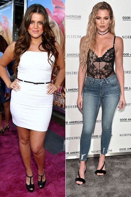 Khloe Kardashian Shares Before And After Photos Of Her 40 Pound Weight