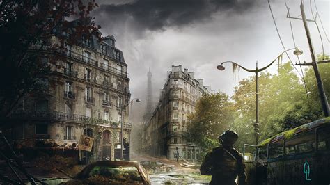 Artstation Paris Post Apocalypse
