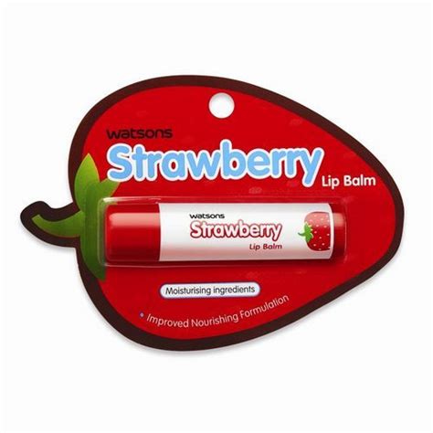 Watsons Strawberry Moisturizing Lip Balm Reviews Makeupalley