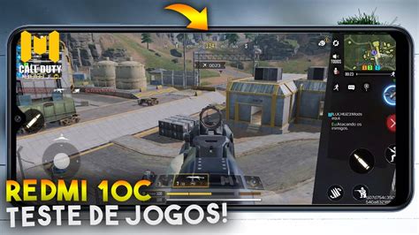 Redmi C Teste De Jogos Cod Mobile Ser Que Roda Liso Youtube