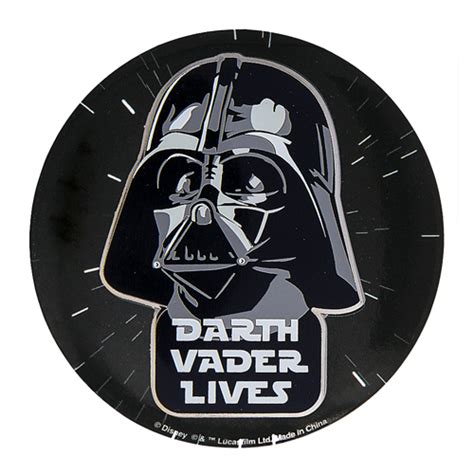 Disney Star Wars Pin Darth Vader Lives Button And Pin