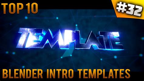 Top 10 Blender Intro Templates 32 Free Download Youtube