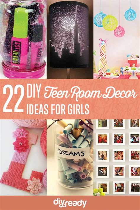 Today we make recycled crafts to organize and decorate your room. 22 Easy Teen Room Decor Ideas for Girls DIY Ready