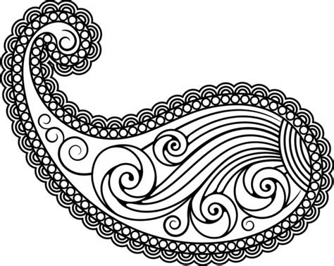Easy To Draw Paisley Patterns Design Talk