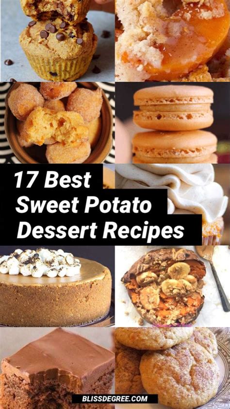17 Sweet Potato Dessert Recipes Healthy Holiday Sweets Bliss Degree Sweet Potato Dessert