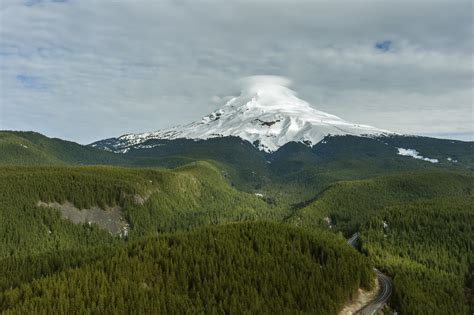Mount Hood Clouds One Of Our Aerial Photographers Captured Flickr