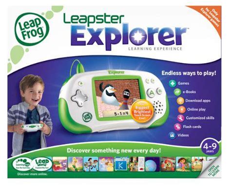 Leapfrog Leapster Explorer Learning Game System Green Buy Leapfrog
