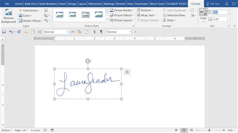 How To Insert Signature In Word Config Router Riset
