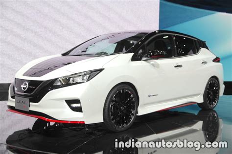 Nissan Leaf Nismo Concept At The 2017 Tokyo Motor Show Live