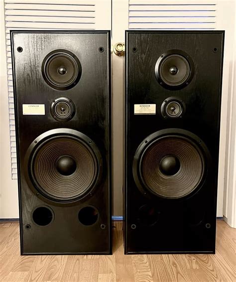 Vintage Pioneer Cs R590 Pair Way Speaker System 150 Watts8 Ohms