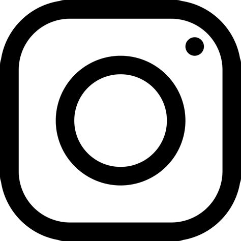 White Instagram Logo Png 1600x1600 Png Clipart Download