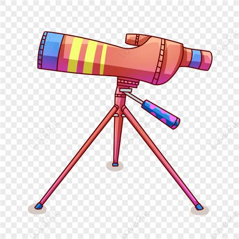Cartoon Telescope Free Png And Clipart Image For Free Download