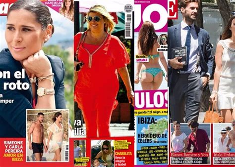 Revistas Del Corazón La Nueva Terelu El Corazón Partido De Rosa Y Los